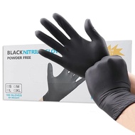 Black Nitrile Gloves Disposable Gloves for Cleaning Dishwashing Beauty Salons Gloves Tattoo Household Cleaning Supplies