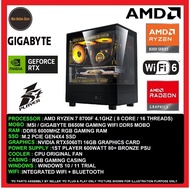 Gaming Value Office Pc Desktop AMD Ryzen 7 8700F/16GB/32GB/512GB SSD/1TB SSD/RTX5060TI 16GB/600W/WIF