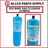 R32 Baby Cylinder Refrigerant Gas (680g)