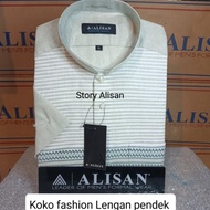 KEMEJA KOKO FASHION LENGAN PANJANG / PENDEK ALISAN 100% ORIGINAL