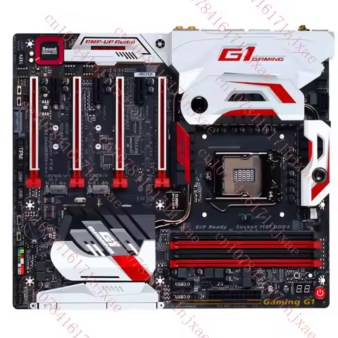 FOR GIGABYTE GA-Z170X-Gaming G1 DDR4 Z170 E-ATX 64GB Motherbroad Test ok.