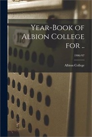 Year-book of Albion College for ..; 1906/07