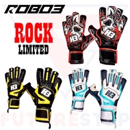 Goalkeeper Gloves H3 ROBO 3 Glove With Finger Safe.