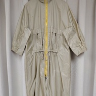 Prada 普拉達 尼龍長款防風衣外套 36碼