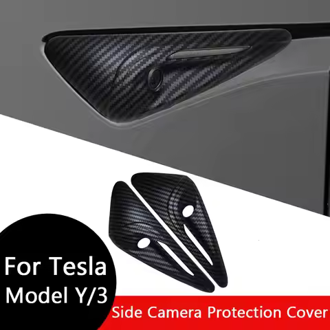 For Tesla Model 3 2017-2025 highland Model Y 2020-2025 HW4.0 HW2.0-3.0 Side Camera Protection Cover 