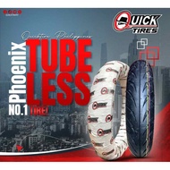 Quick Tire Phoenix Tubeless Size 14 For Automatic Scooter With Pito And tire sealant