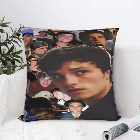 Josh Hutcherson Pillow Case Morden Pillow Cover Design Pillowcases For Sofa Couch Bed Living Room