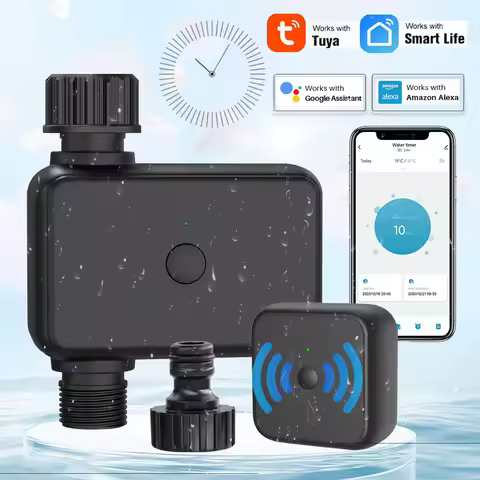 1-way WIFI/Bluetooth Compatible Timer Automatic Programming Garden Watering Controller Drip Irrigati