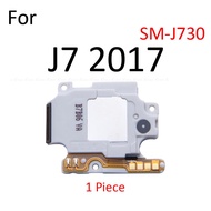 กริ่งด้านหลังในดังลำโพงลำโพงดังสายเคเบิ้ลยืดหยุ่นสำหรับ Samsung Galaxy J6 J4บวก J5 J7 J2โปร2018 2017ชิ้นส่วน2016