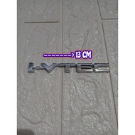 Original IVTEC I-VTEC Rear Trunk Logo Emblem for Honda Jazz, Brio, Mobilio, HRV, BRV, CRV, etc.