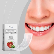 Strawberry & Mint Teeth Care Patch – 7 Patches with Hydrogen Peroxide for Gentle Cleaning of Tea Sta