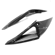 Carbon Fiber Headlight Side Panels Cover Fairing For HONDA CBR1000RR 2004 2005 Y