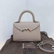 Moynat Gabrielle 灰色銀扣