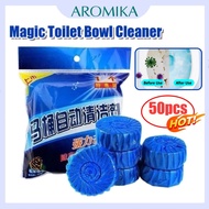 Magic Auto Toilet Bowl Cleaner Blue Bubble Flush Bathroom Clean Pembersih Mangkuk Tandas 10PCS/Bag