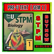 PRE-U TEXT STPM BIOLOGY SEMESTER 1
