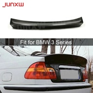 Carbon Fiber Rear Trunk Lip Spoiler Body Kits for BMW 3 Series E46 Sedan Coupe 1999-2006 Car Accesso