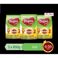 (RM24 X 3 PACKS) SUSU DUPRO LANGKAH 2 (6-36 BULAN) 850GRAM