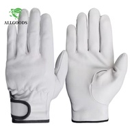 ALLGOODS Wear-resistant Gloves, Safety Protection Work Gloves, Utility Flex Grip Welding Leather Sec