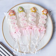 企鵝QQ軟糖+貓掌棉花糖串 婚禮 慶生 派對 二次進場 獎品 萬聖節