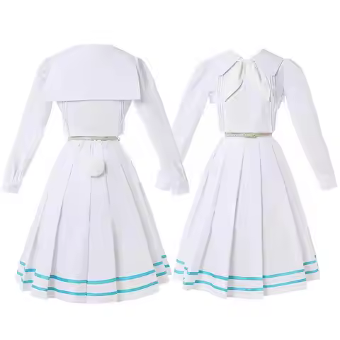 Beastars Cosplay Costume: Gray Wolf Legoshi Cos Outfit, Rabbit Haru Cosplay Daily Sailor Uniform
