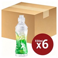 農夫山泉 尖叫 纖維型 檸檬味運動飲料｜樽裝550毫升×6樽 香港行貨，添加膳食纖維，清爽檸檬風味，運動補水飲品 (新舊包裝隨機發送)