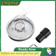 Lhome Dust Shroud Kit High Temperature Resistant Angle Grinder Cover Transparent PC for 4in Flap Disc Wet Polisher