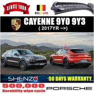 PORSCHE CAYENNE wiper BELGIUM 9Y0 9Y3 2017YR ~> 26"+22" Front Wiper Blade SHENZO