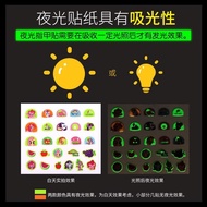 Đồ Chơi Trẻ Em Frozen Princess Elsa Sparkling Nail Art Stickers Night Glow Fairy Tale Princess Pink