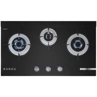 BOSCH PMD83D31AF 78CM 3-BURNER PUB GLASS GAS HOB