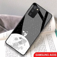 Softcase Glass [S114] SAMSUNG A03S - protective case - SAMSUNG A03S - cellphone protector - SAMSUNG 