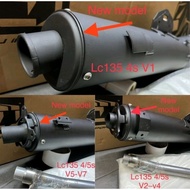 CJ IPOH EXHAUST MB/FM LC135 V1-V8 28/32MM SLIP -ON 100% ORIGINAL