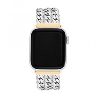 ANNE KLEIN - AK WK1039SVTT42 多鍊式錶帶適用於 Apple Watch® (銀色) (42/44/45/Ultra/Ultra 2)