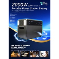 GM POWER STATION 2000W/2200Wh/720000mAh power station 220V power supply portable power generator