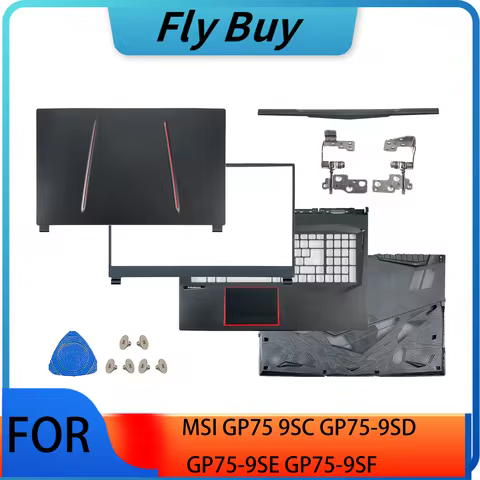 New for MSI GP75 9SC GP75-9SD GP75-9SE GP75-9SF top cover bezel screen back case palmrest bottom she