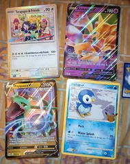 S75 無損超靚 大卡 Promo 特典卡 太樂巴戈斯與夥伴們 比卡超 新葉喵 呆火鱷 Terapagos & Friends pikachu Sprigatito Fuecoco Jumbo $18
