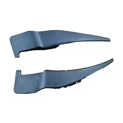 1J0819448E 1J0 819447E Genuine Black Wiper Deflector Side Strips Front Windscreen Seal Strip for vw 