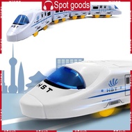 WIN 1Set Plastic Train Low Noises Toy Electric  Train High-Speed Train Model