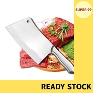 Stainless Steel Bone Chopping Knife / Bone Chopper Knife / Bone Cutting Knife / Butcher Knife / Meat