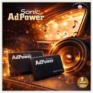 AdPower Sonic Car Audio Sound Tuning Sheet Starter Set Silver S×2 SS×2 Speaker Sound Improvement Twe