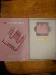 Monster airmars xkt12 headphones 耳機 粉紅色 pink