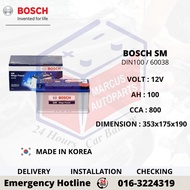 BOSCH SM MEGA POWER LN5 | DIN100L | 60038 CAR BATTERY