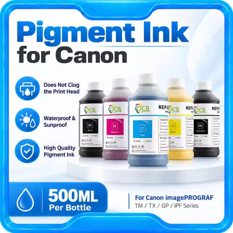 500ML Each Bottle PFI120 PFI 120 Pigment Ink for Canon TM200 TM205 TM300 TM305 200 205 300 305 Print