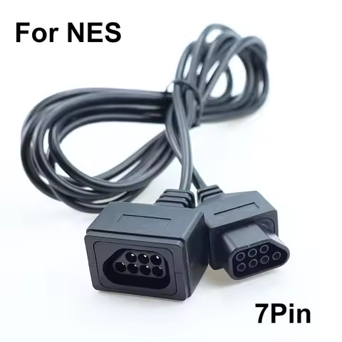 Yaru Store 1 piece E9LB 1.8M/6FT Extension Cable Cord For Classic Mini NES Game Controller