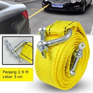 JEELY Emergency Tow Rope Metal Buckle U-Type 2.9M - JL30