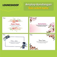 Amplop Kondangan Custom Unik / Amplop Custom Nama