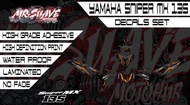 Yamaha Sniper MX 135 Starline Decals Set