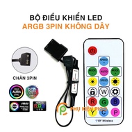 Bộ điều khiển LED ARGB 5v 3pin không dây (RGB Led Controller) - Chỉnh màu cho quạt Addressable RGB