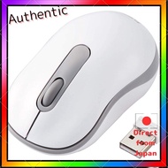ELECOM Wireless Mouse M-DY10DRSK Quiet Antimicrobial 3 Button S Size White
ELECOM Wireless Mouse M-D