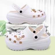 FENTINA Sandal Kodok Wanita Kekinian Sandal Baim Wanita Dewasa Wedges Sandal Jelly Wanita