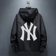 H1J6Z MLB 2025 Trendy Handsome Jacket Student Baseball Jacket Youth Boys Jacket